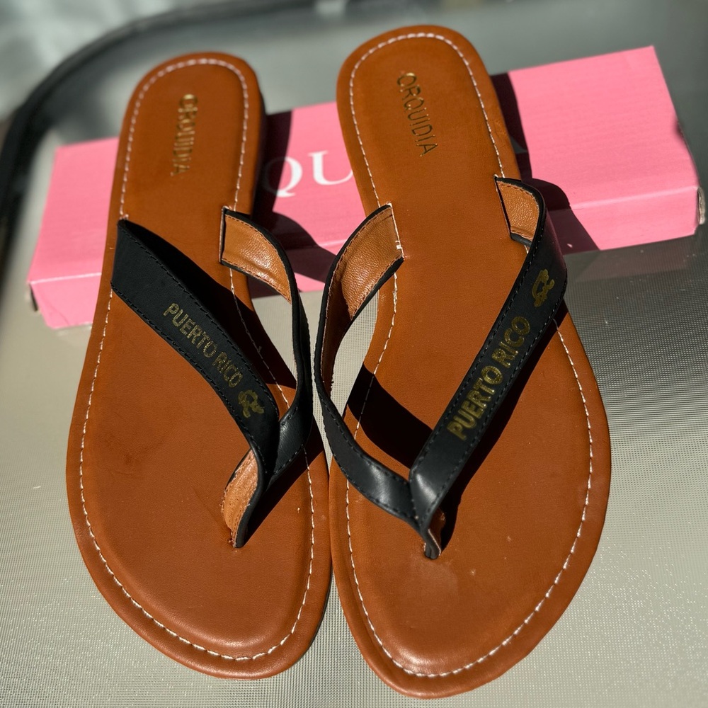 Flip Flops Puerto Rico sz9 NIB